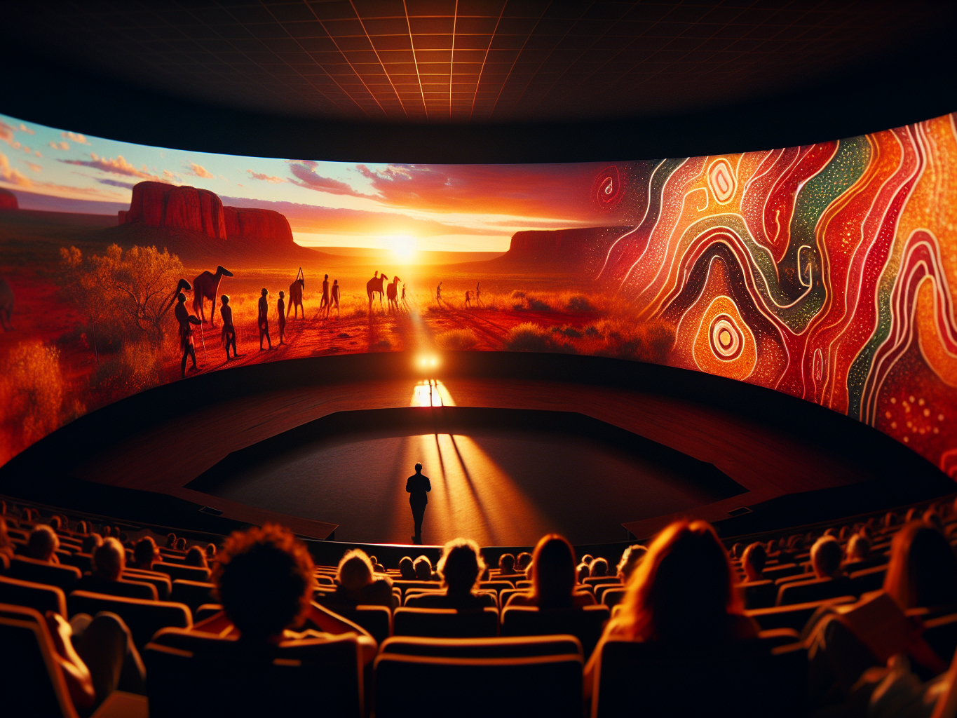 Exploration des Couleurs et Émotions : L'Art Vibrant des Peintures Aborigènes d'Australie en Lumière