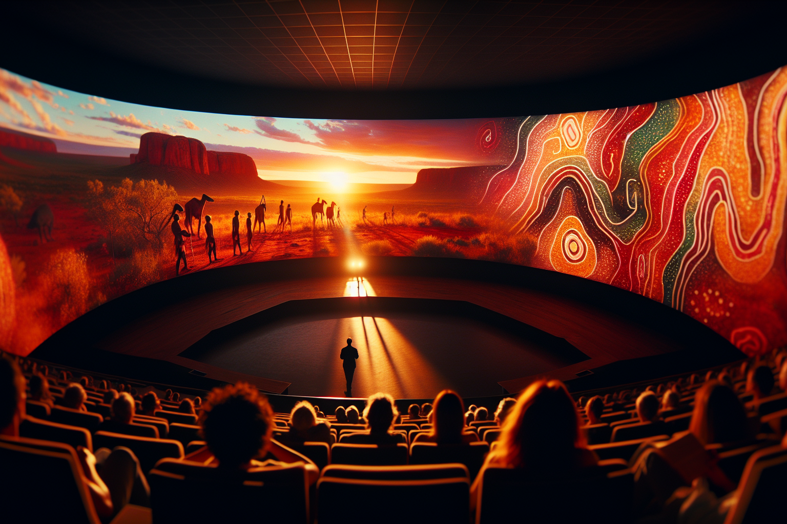 Exploration des Couleurs et Émotions : L'Art Vibrant des Peintures Aborigènes d'Australie en Lumière