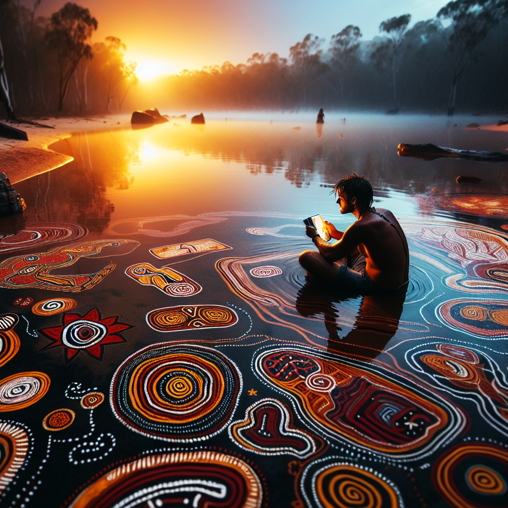 Exploration des Couleurs et des Émotions : Plongée dans l'Art Aborigène Australien et ses Récits Ancestraux qui Éveillent l'Âme et Enrichissent notre Perception du Monde