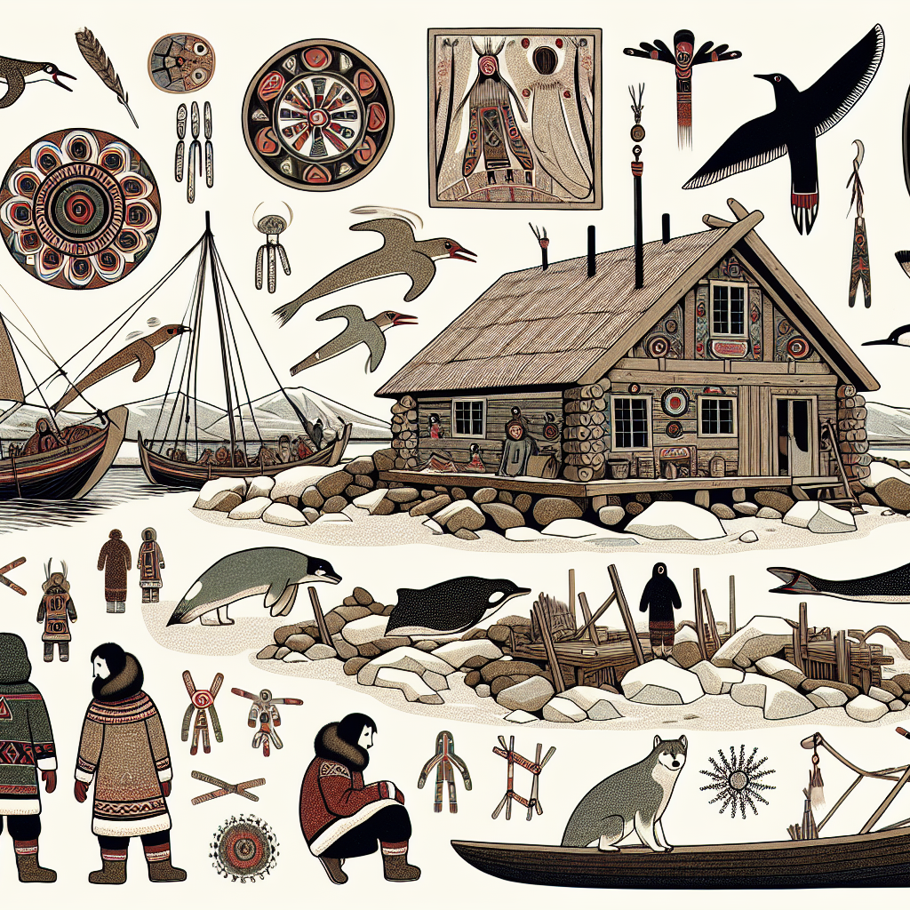 Art du dessin inuit dans le Grand Nord canadien (1950-1970) : Techniques traditionnelles et expression graphique de l'environnement et de la culture