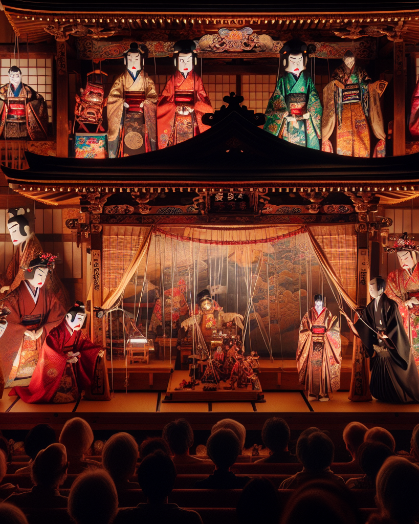 Les Marionnettes de l'Âme : L'Influence du Bunraku sur l'Épanouissement des Arts Dramatiques à Osaka au XVIIIe Siècle