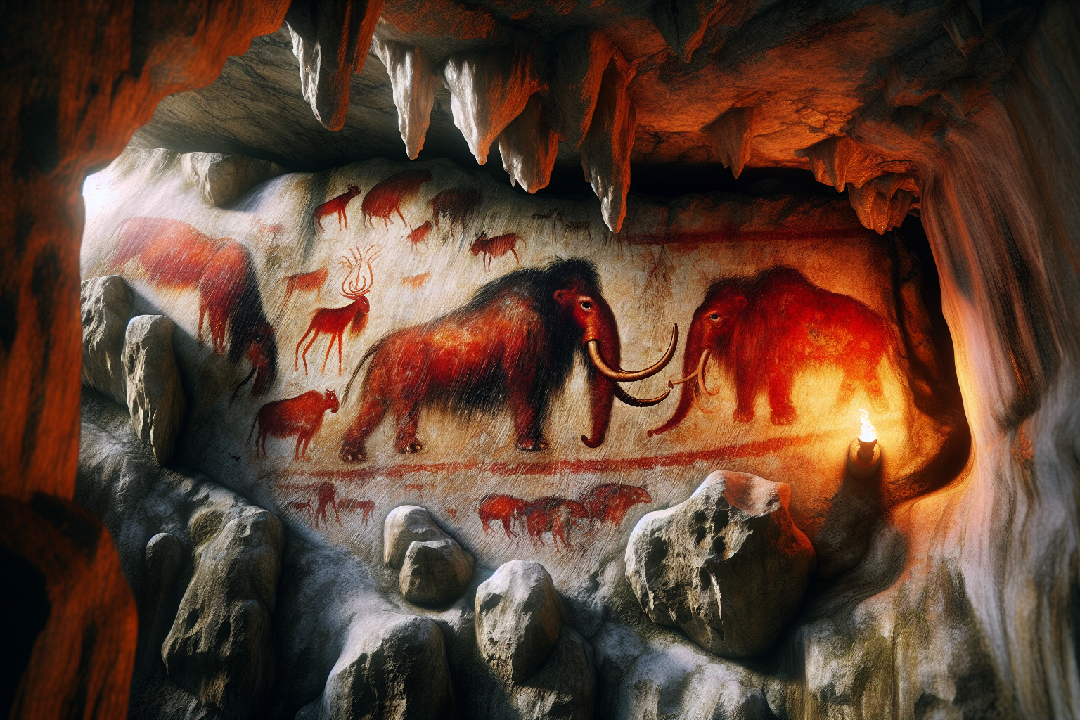 Les peintures rupestres de la grotte Chauvet: un chef d'oeuvre vieux de 36000 ans