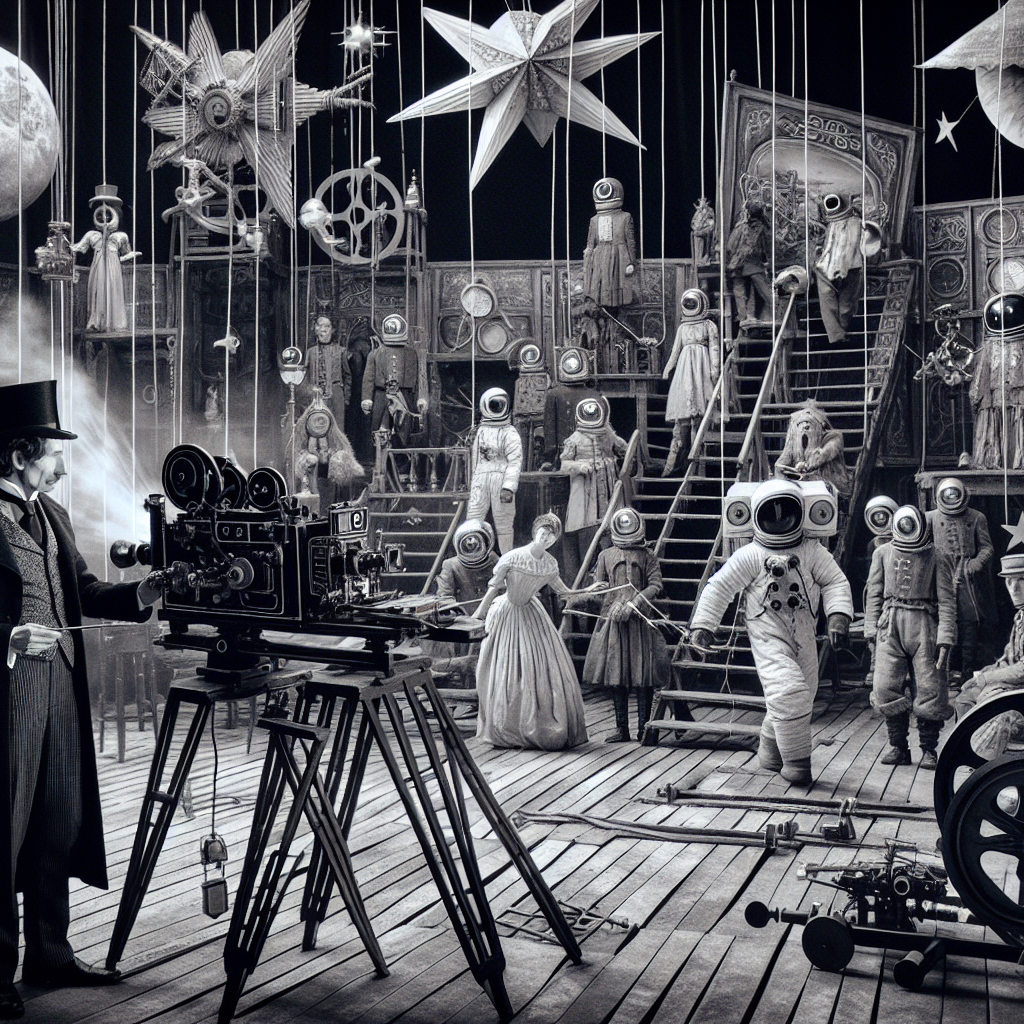 Une plongée dans l'univers fantastique des décors de Georges Méliès : comment le pionnier du cinéma a révolutionné les effets spéciaux