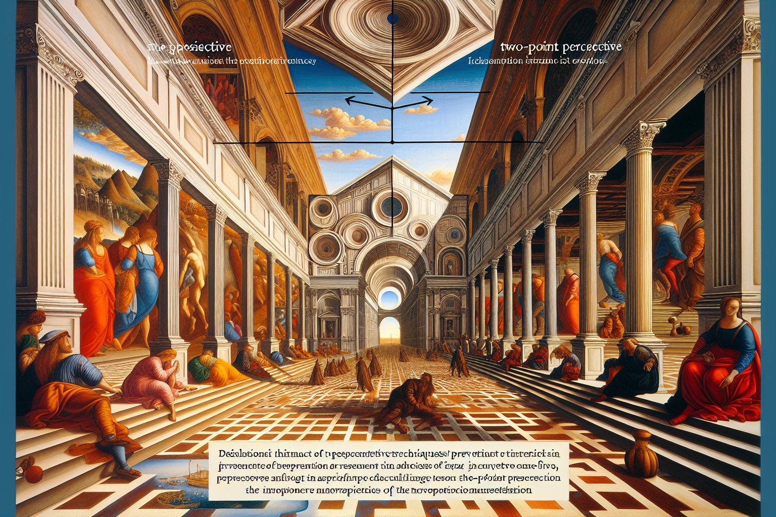 Influence des Techniques de Perspective dans la Peinture de la Renaissance Italienne : Impact sur la Représentation de l'Espace et de la Profondeur Artistique