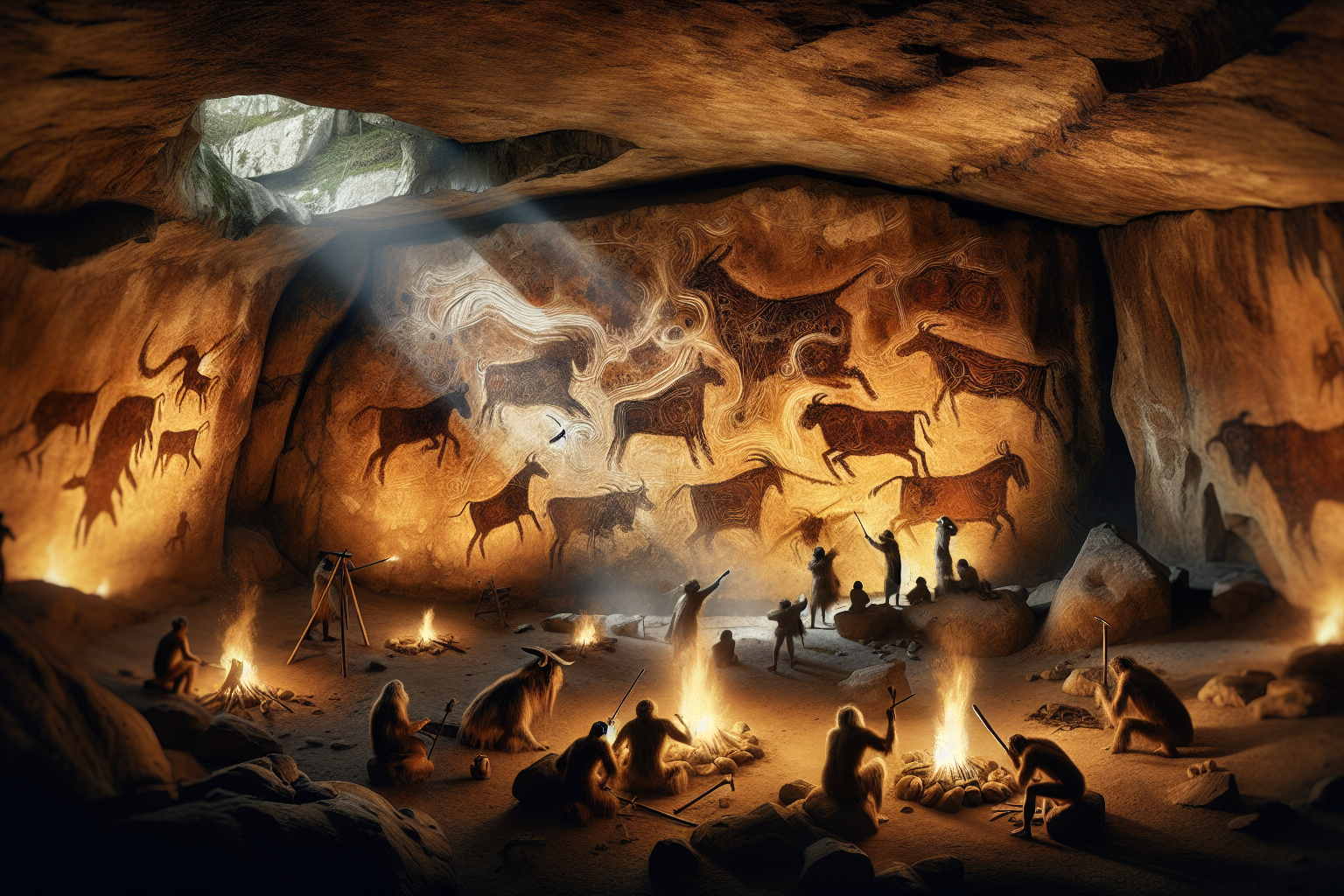 Les secrets de la peinture rupestre des grottes de Lascaux