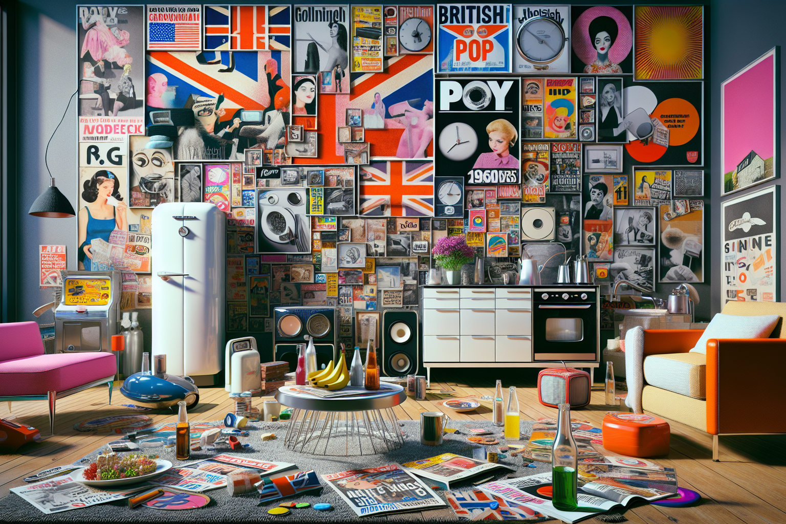 Le Pop Art britannique des années 60: quand Richard Hamilton révolutionnait les codes de l'image