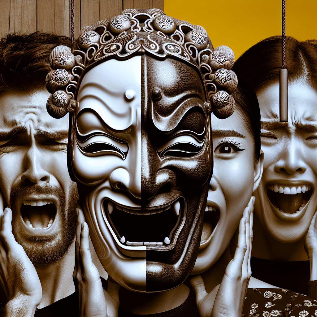 Masques et Émotions : L'Héritage du Théâtre Nô Japonais sur les Expressions Faciales des Acteurs Modernes