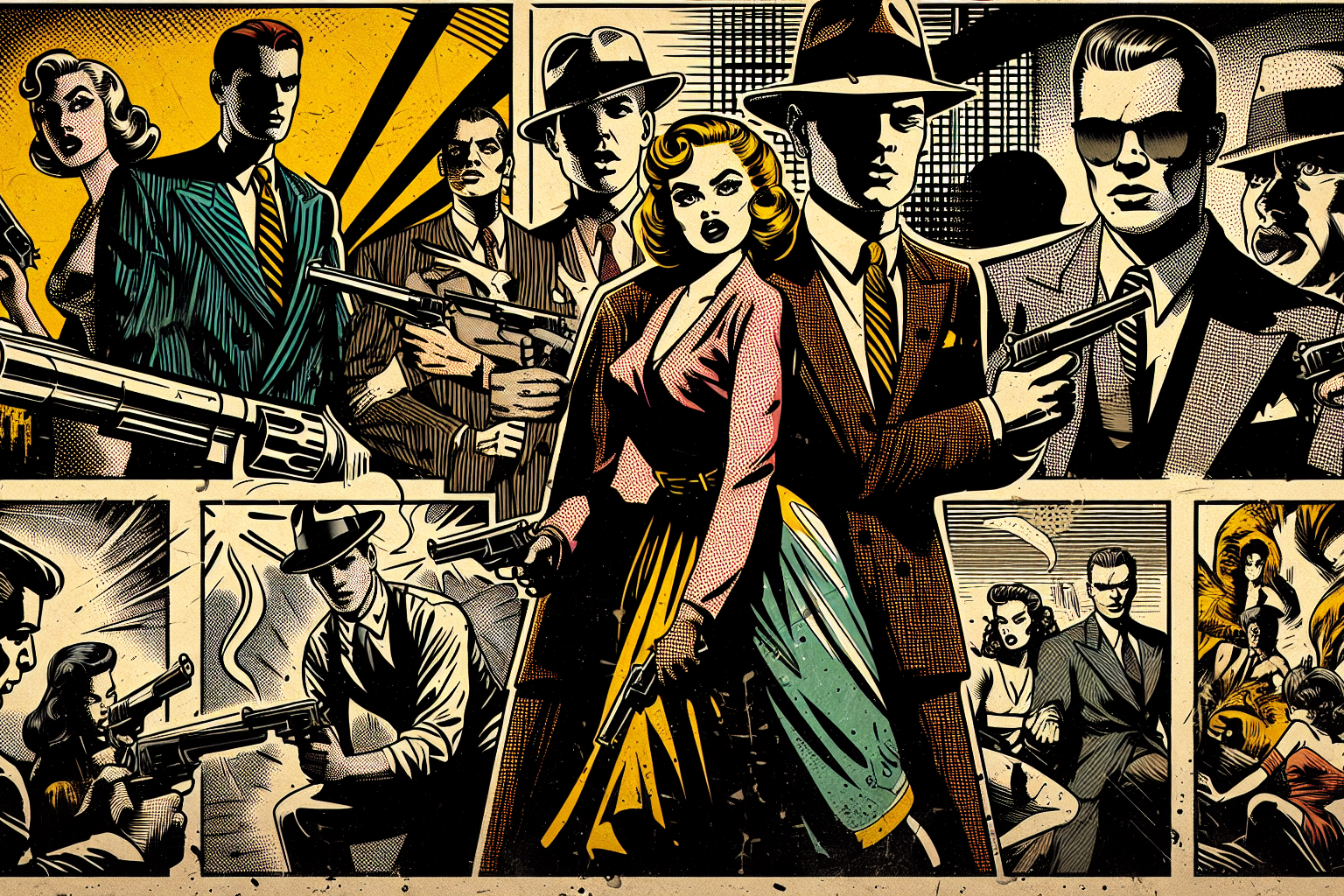 Le courant underground des pulp comics américains des années 50