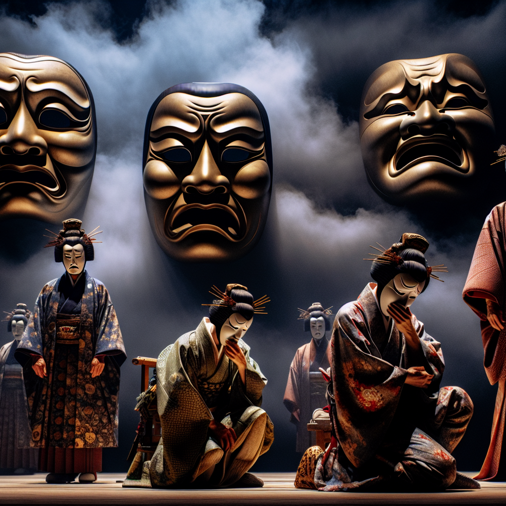 L'héritage des masques Nô : Comment le théâtre japonais du XVe siècle façonne les expressions des acteurs contemporains