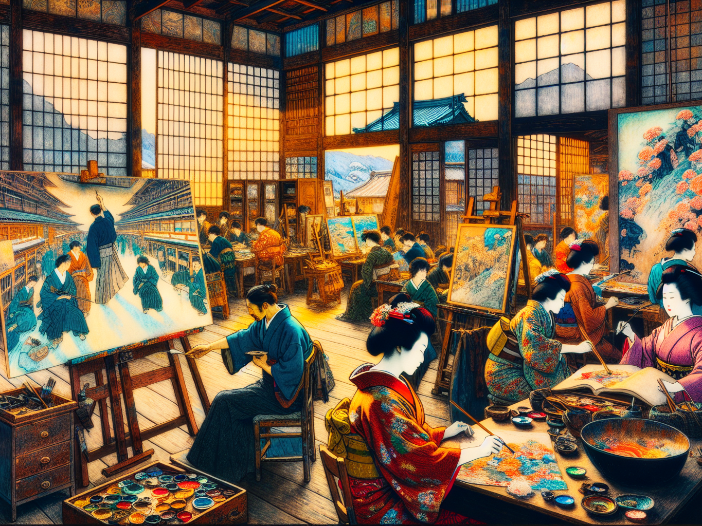 La magie de la fusion : L'impressionnisme japonais (Yōga) et son héritage artistique durant l'ère Meiji