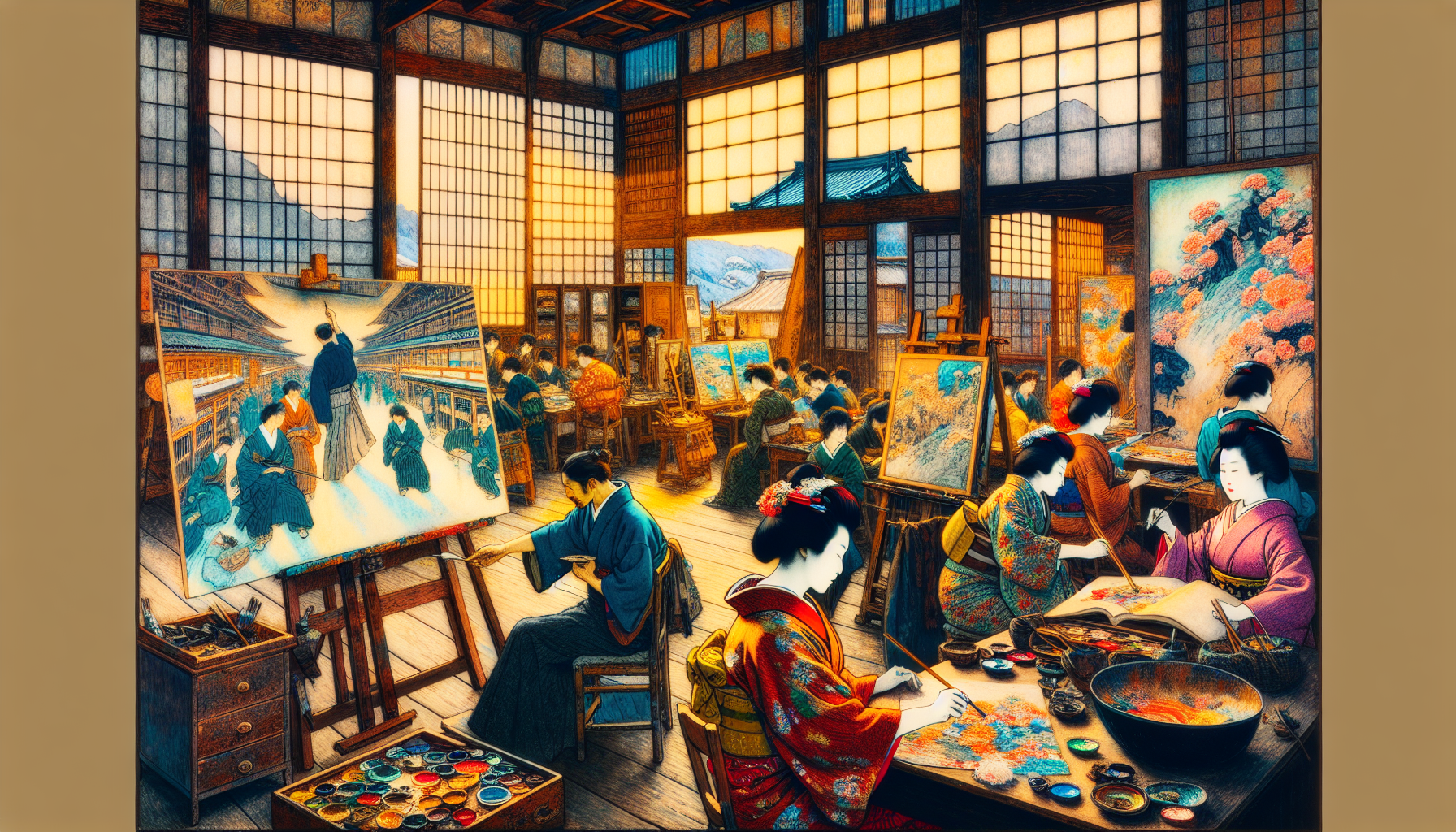 La magie de la fusion : L'impressionnisme japonais (Yōga) et son héritage artistique durant l'ère Meiji