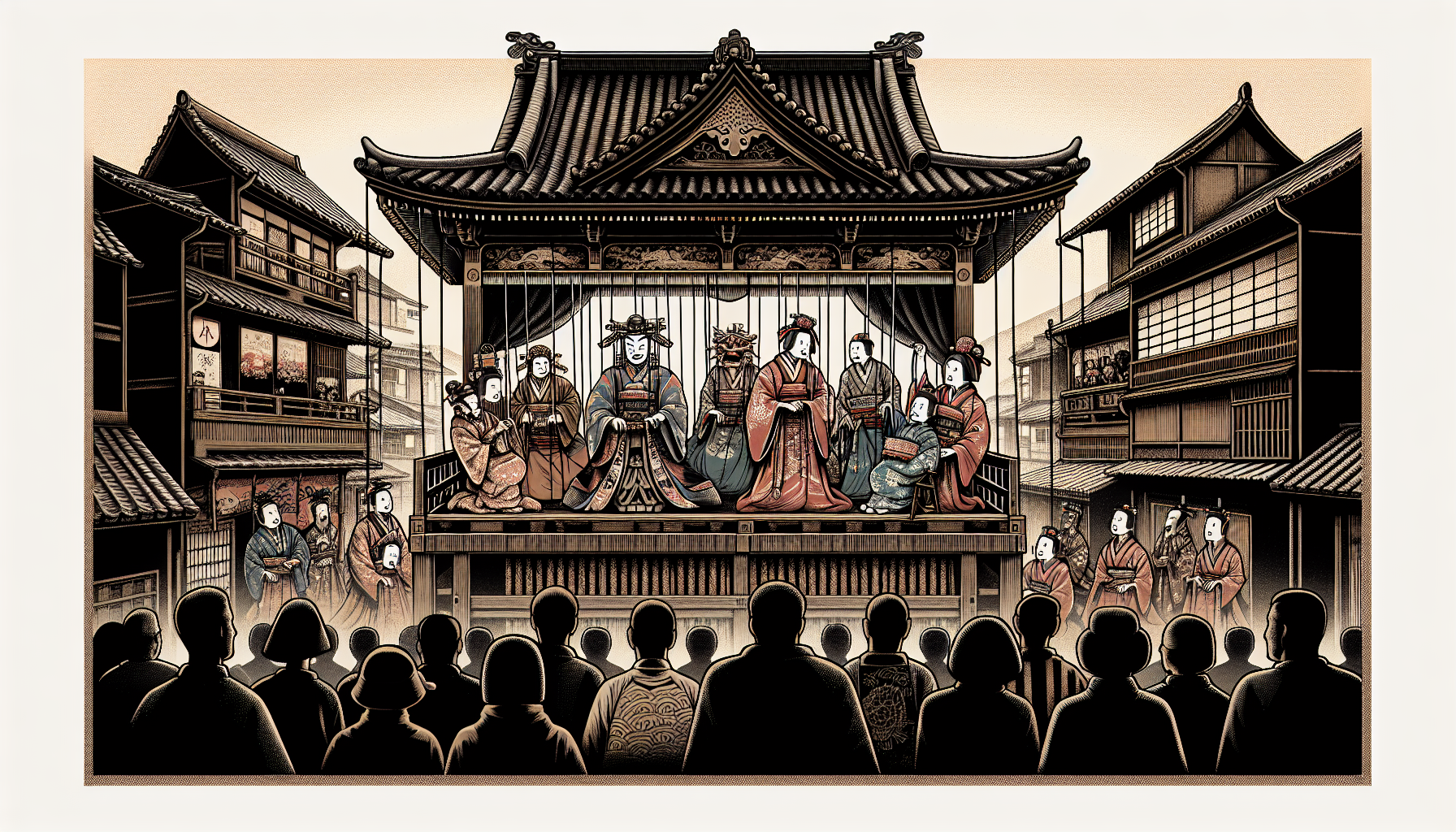 Théâtre de Bunraku historique