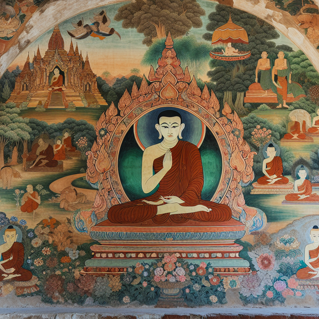 Exploration des Merveilles des Fresques Murales des Temples de Bagan : Une Ode à l'Art Religieux du XIIe Siècle en Birmanie