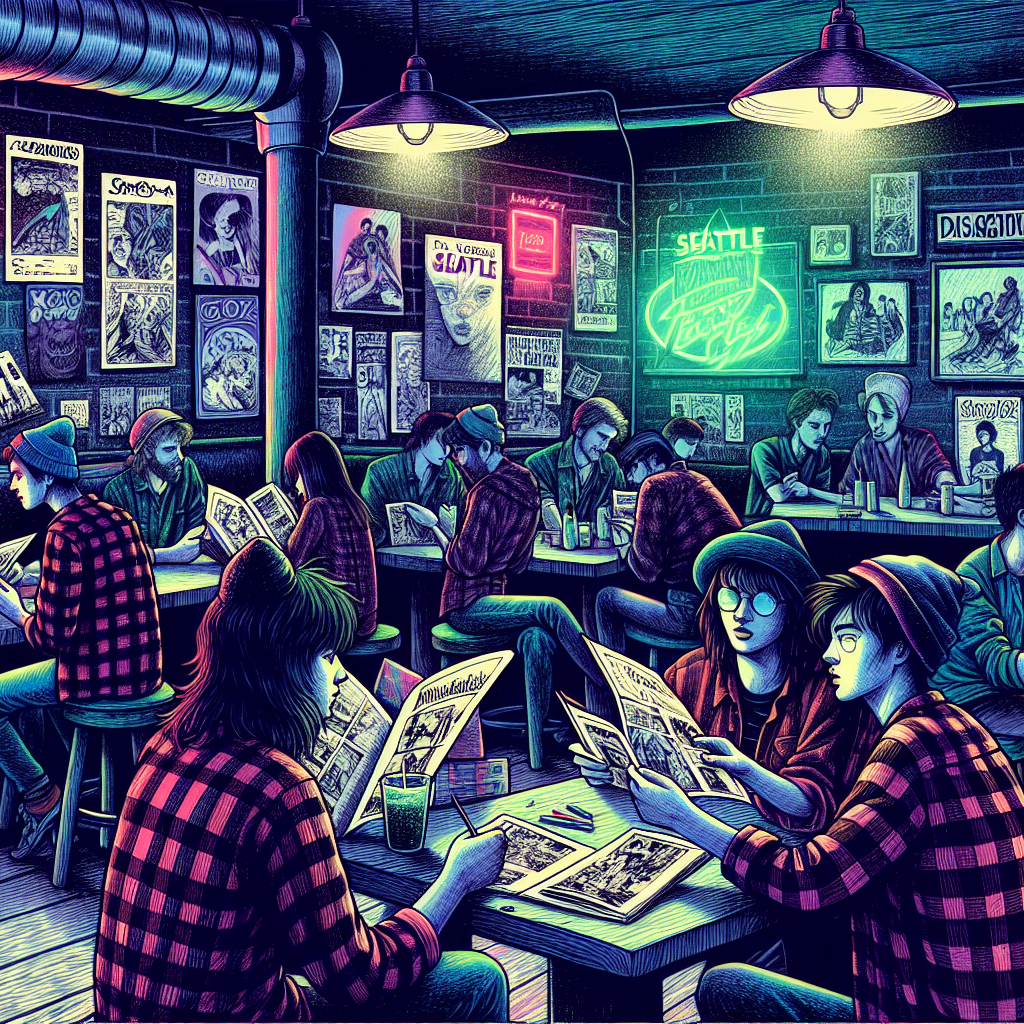 Le grand retour des comics underground dans les bars de Seattle des années 90