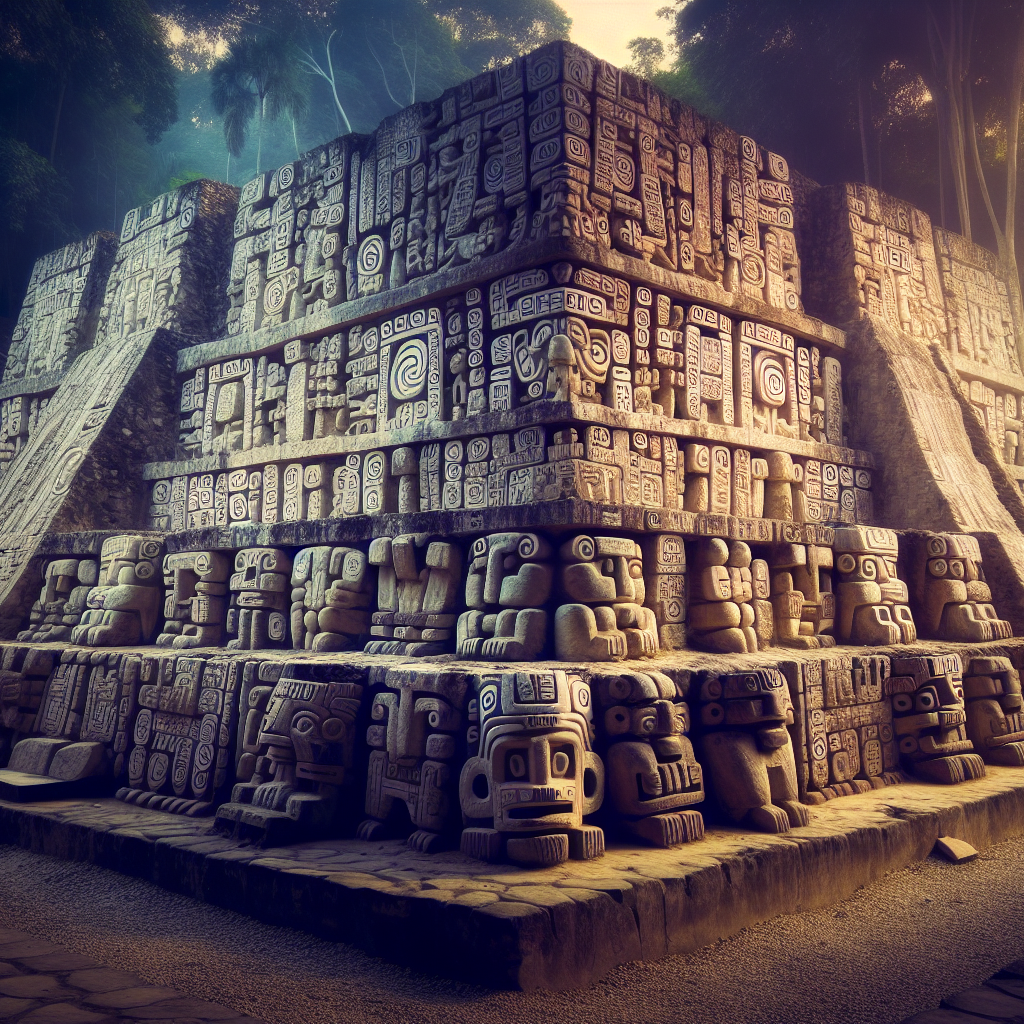 Sculptures Monumentales Maya à Copán : Symbolisme et Impact dans la Société Précolombienne des Centres Cérémoniels Honduriens