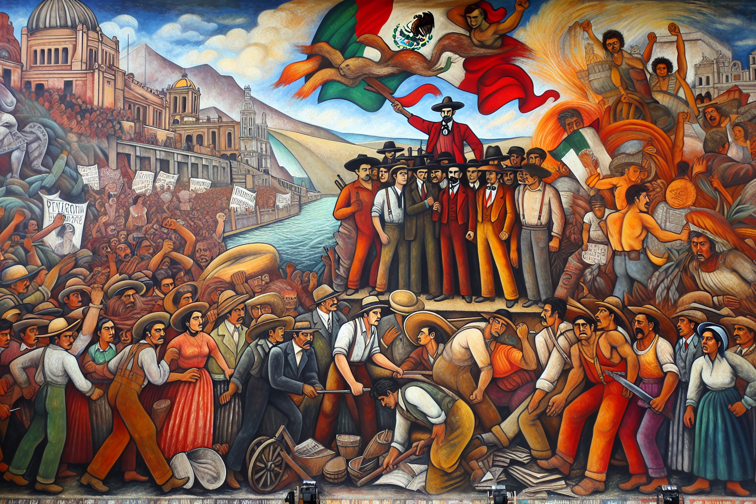 Peintres muralistes mexicains des années 1920 : Architectes de l'art engagé en Amérique latine et héritage révolutionnaire