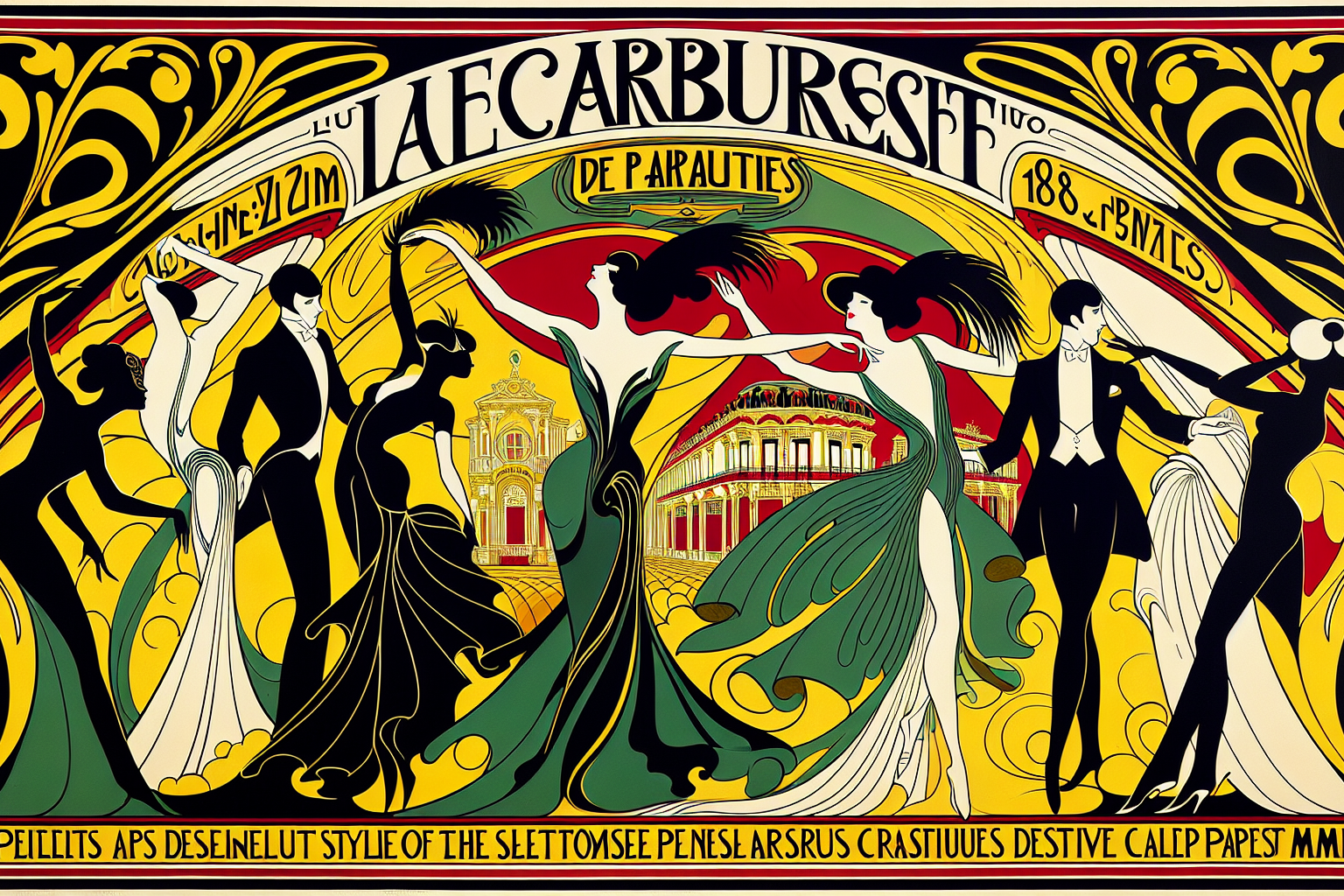 Les affiches publicitaires Art nouveau de Toulouse-Lautrec: révolution graphique dans le Paris de la Belle Époque