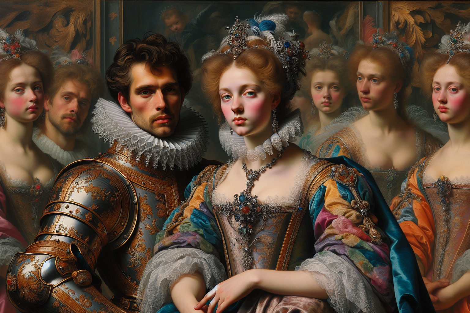 L'harmonie des couleurs : Influence chromatique dans les portraits flamboyants des peintres flamands à Anvers au 17e siècle