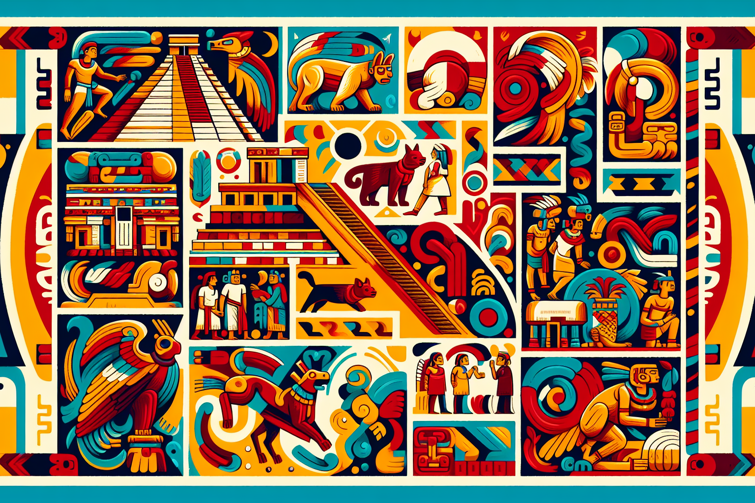 Influence des Couleurs dans la Peinture des Artistes Mayas d'Amérique Centrale durant la Période Classique : Symbolisme, Techniques et Esthétique Culturelle