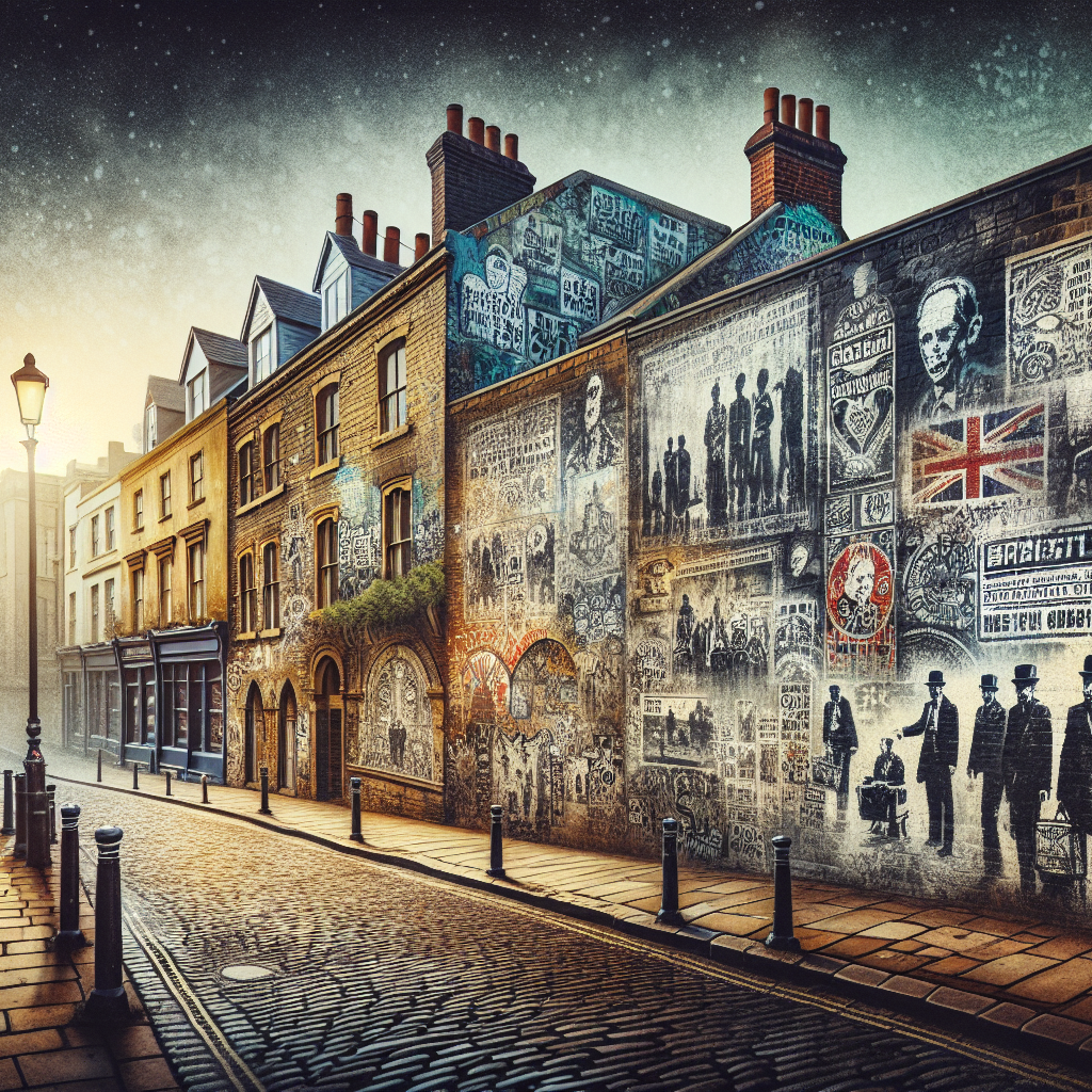 L'art du pochoir dans les rues de Bristol : quand les murs racontent des histoires