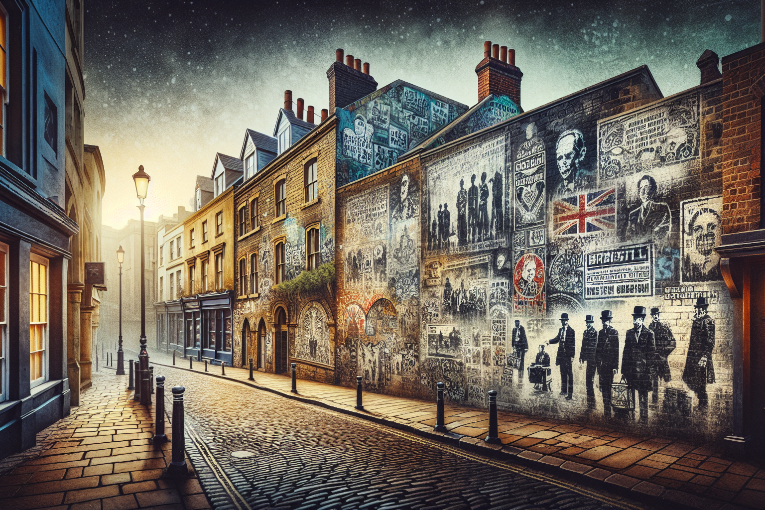 L'art du pochoir dans les rues de Bristol : quand les murs racontent des histoires