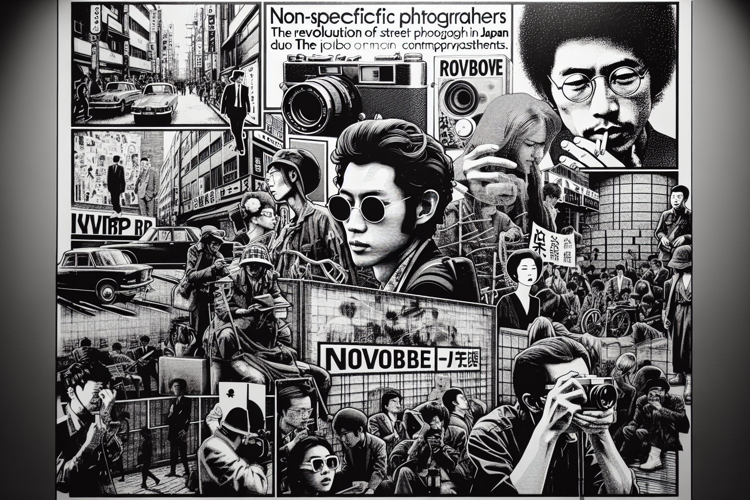 La Révolution de la Photographie de Rue au Japon des Années 60 : L'Impact du Mouvement Provoke sur l'Esthétique Contemporaine