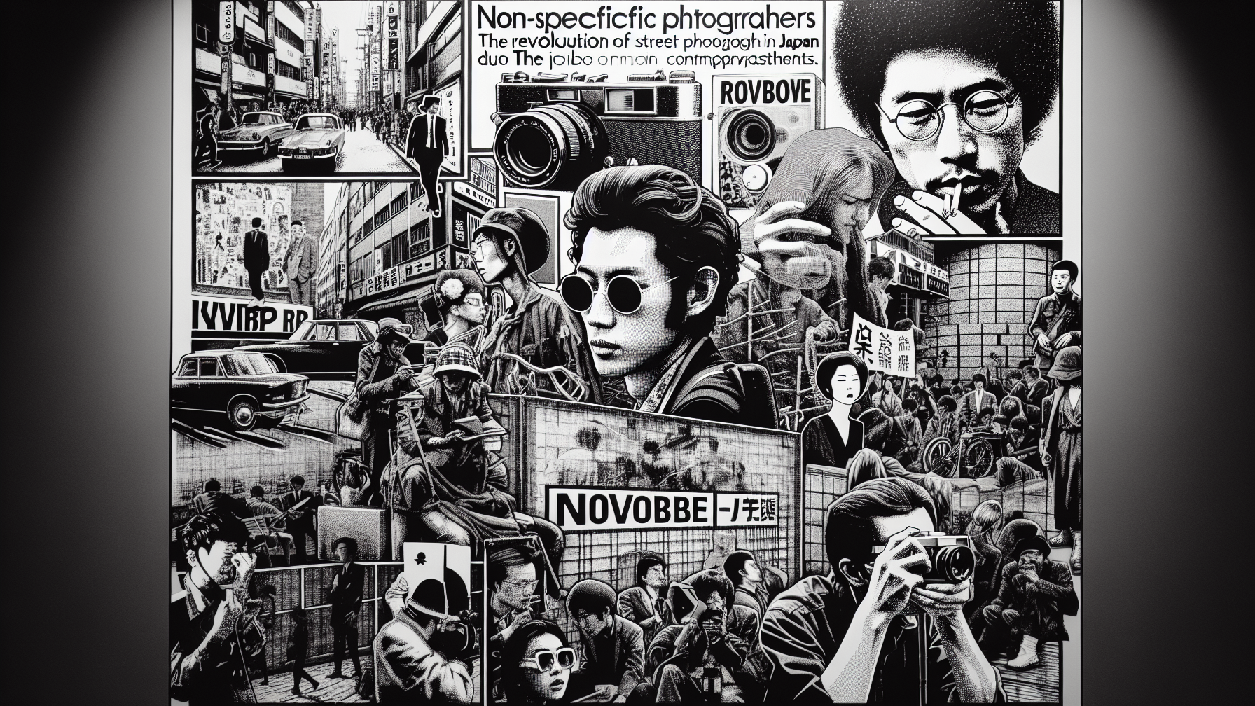 La Révolution de la Photographie de Rue au Japon des Années 60 : L'Impact du Mouvement Provoke sur l'Esthétique Contemporaine