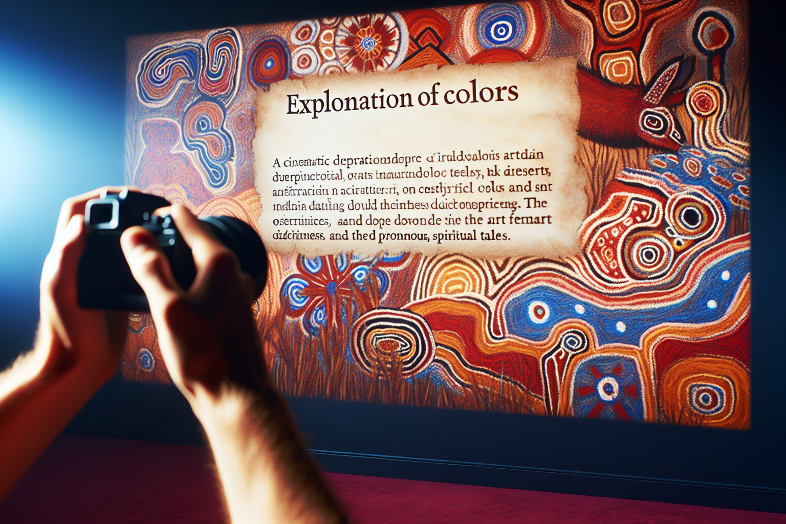 Exploration des Couleurs : L'Art Aborigène Australien Révélé