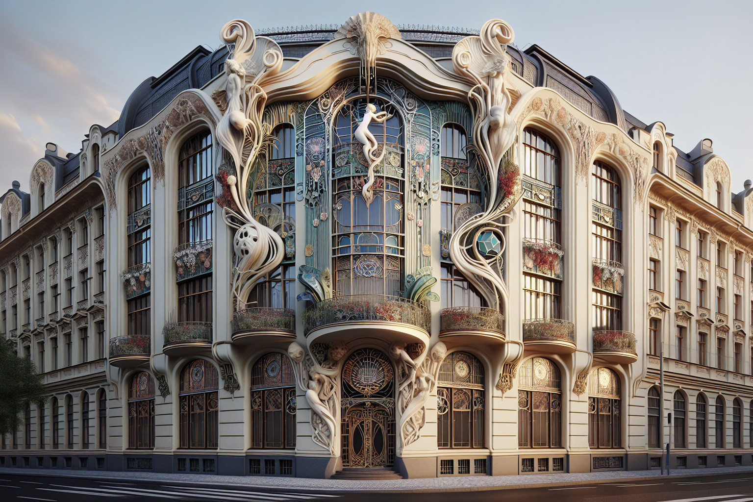 L'influence d'Alfons Mucha sur l'Art nouveau à Prague : Un héritage architectural et décoratif