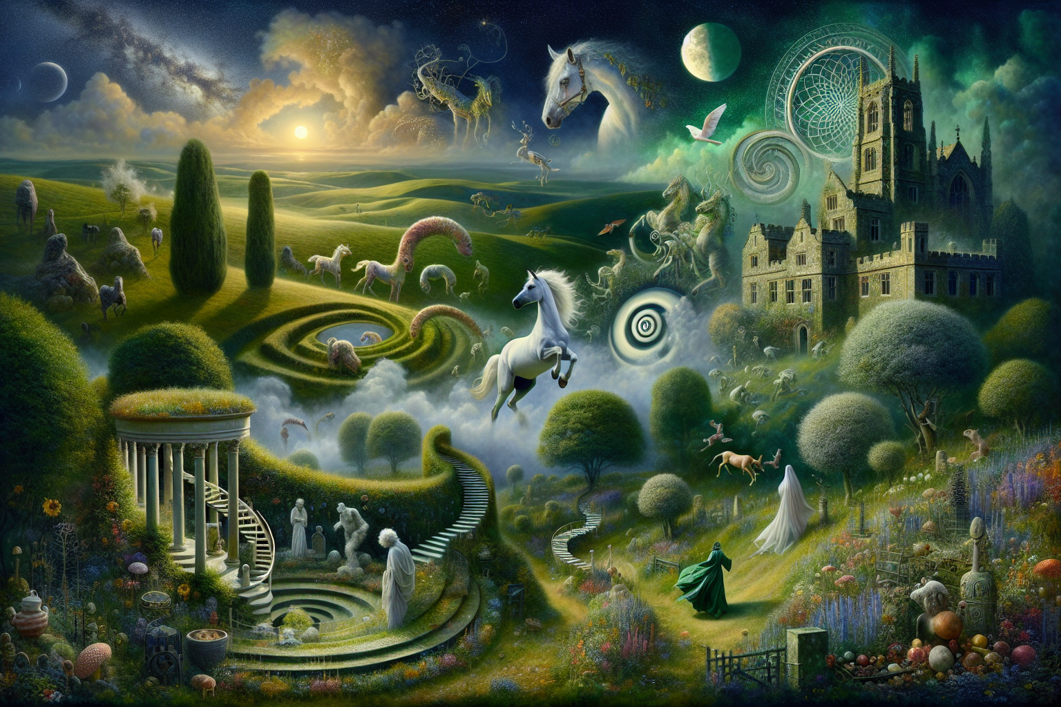 Les paysages oniriques de Leonora Carrington, entre mythologie personnelle et traditions ancestrales britanniques