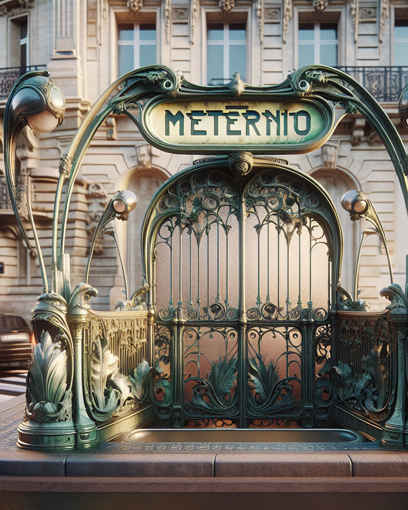 L'héritage architectural d'Hector Guimard: Les bouches de métro Art nouveau qui ont métamorphosé Paris