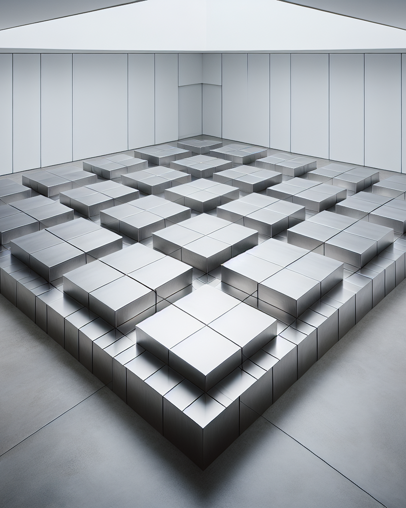 Le minimalisme radical de Carl Andre : quand la sculpture se fait horizontale dans les années 60