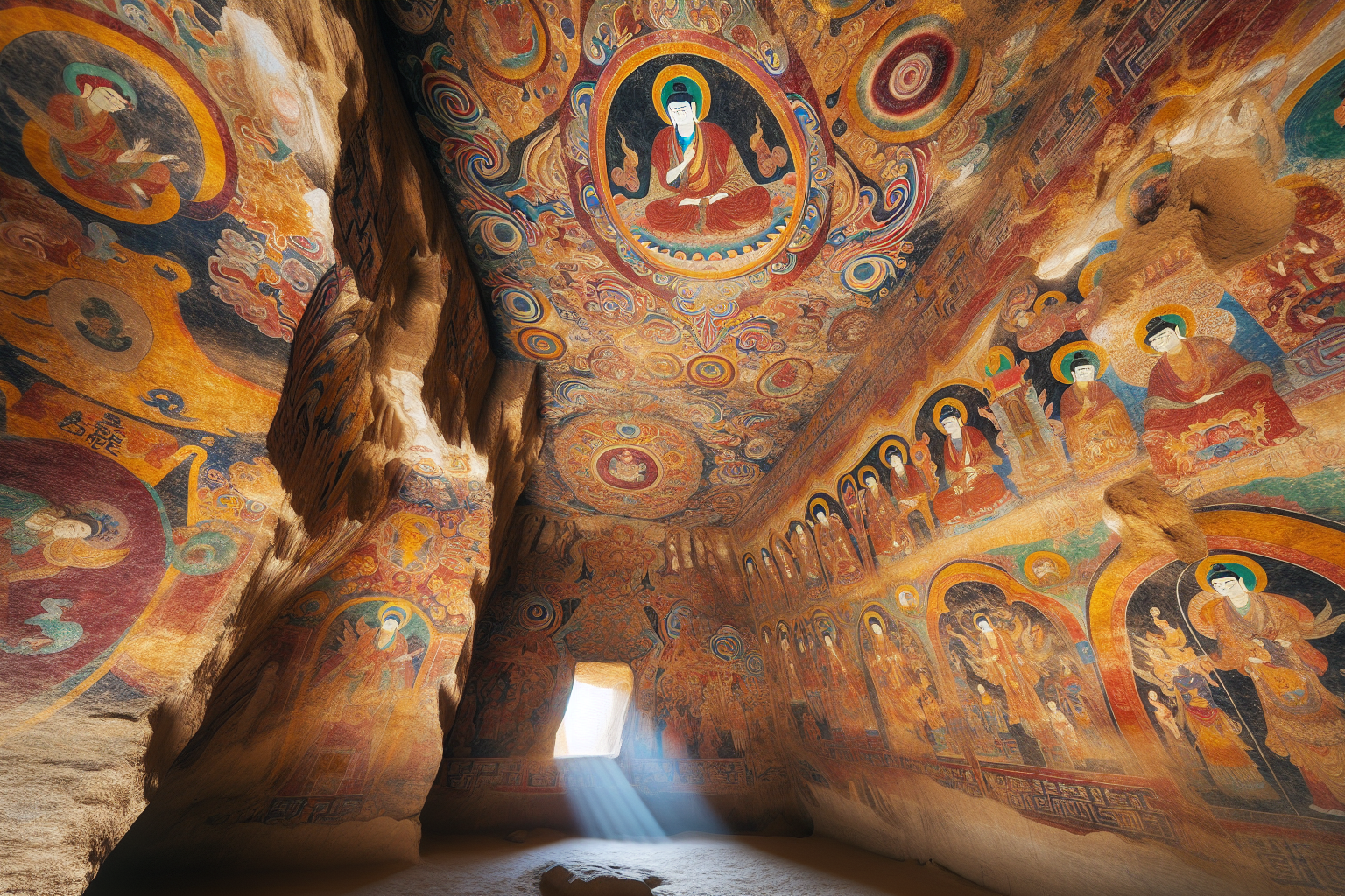 Les peintures murales bouddhistes des grottes de Mogao: un trésor artistique millénaire sur la Route de la Soie