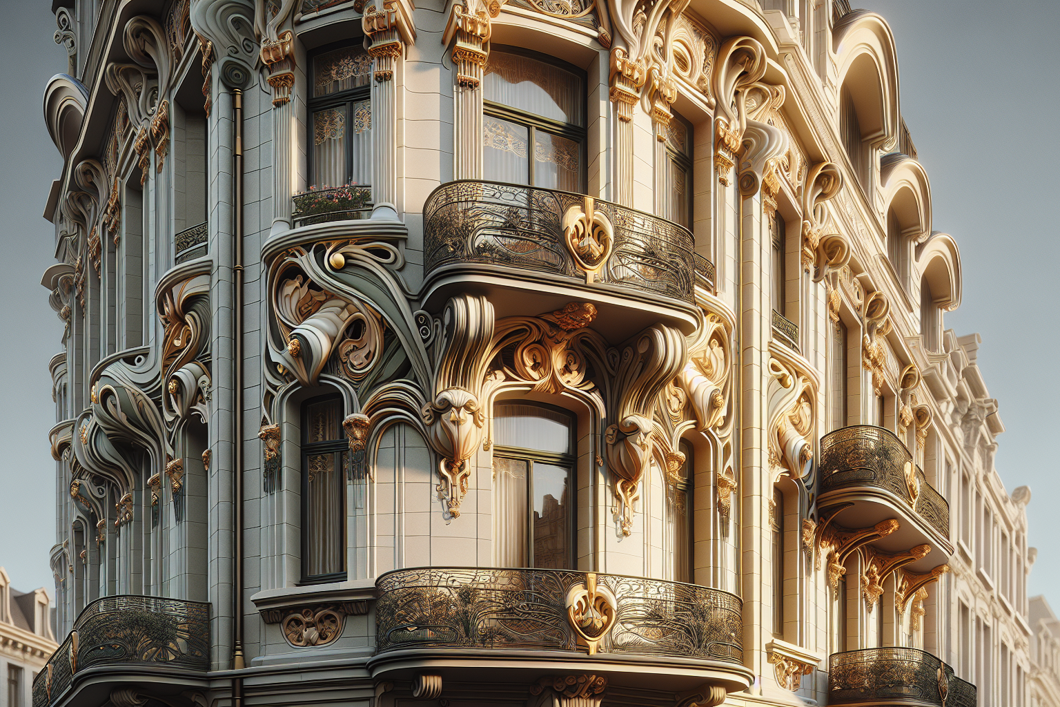 La magie dorée de l'Art nouveau à Bruxelles: Sur les traces de Victor Horta et ses façades organiques