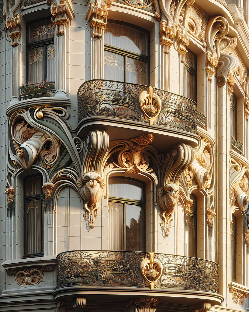 La magie dorée de l'Art nouveau à Bruxelles: Sur les traces de Victor Horta et ses façades organiques