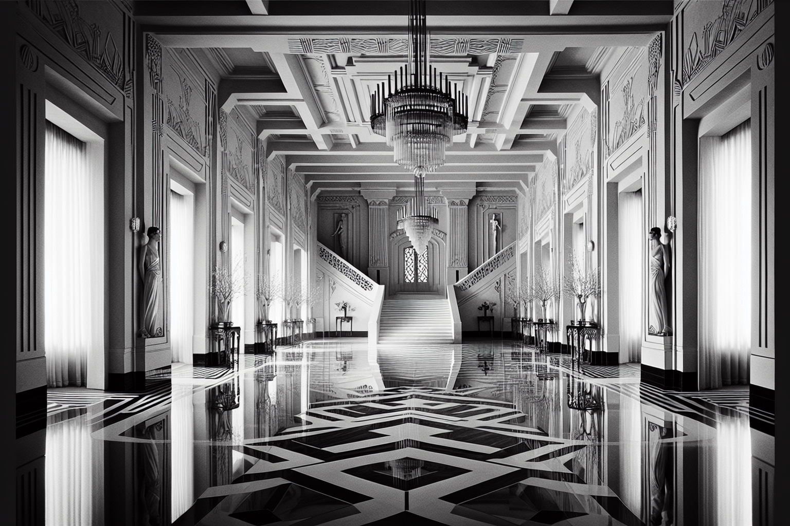 La maîtrise des couleurs dans les décors de cinéma de Jacques Saulnier, le génie derrière L'Année dernière à Marienbad