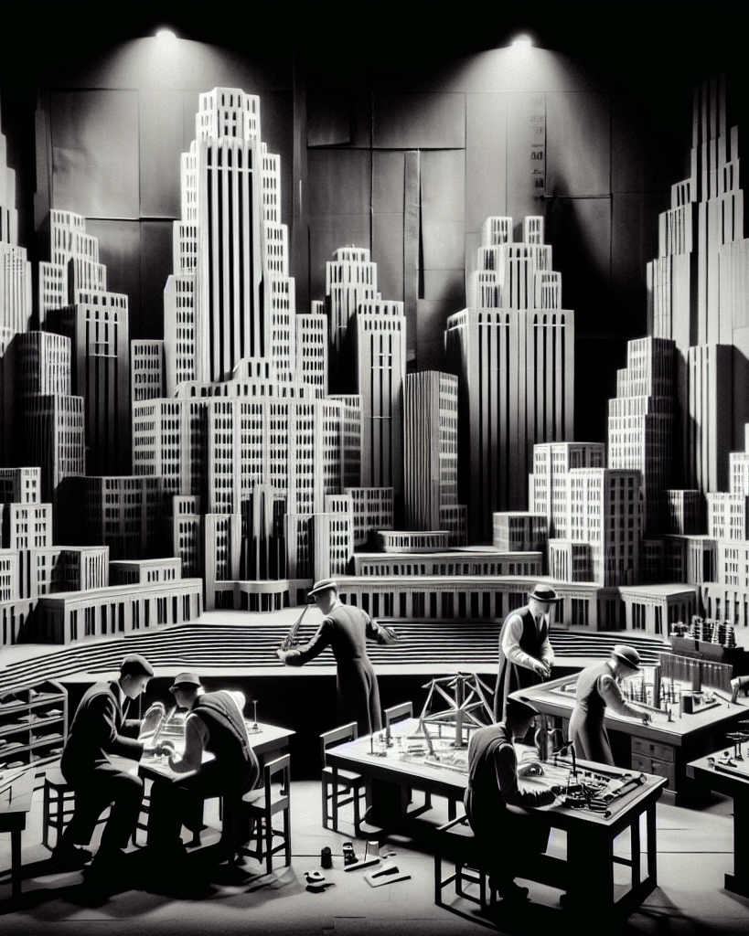 Les secrets de fabrication des décors monumentaux de Fritz Lang dans Metropolis