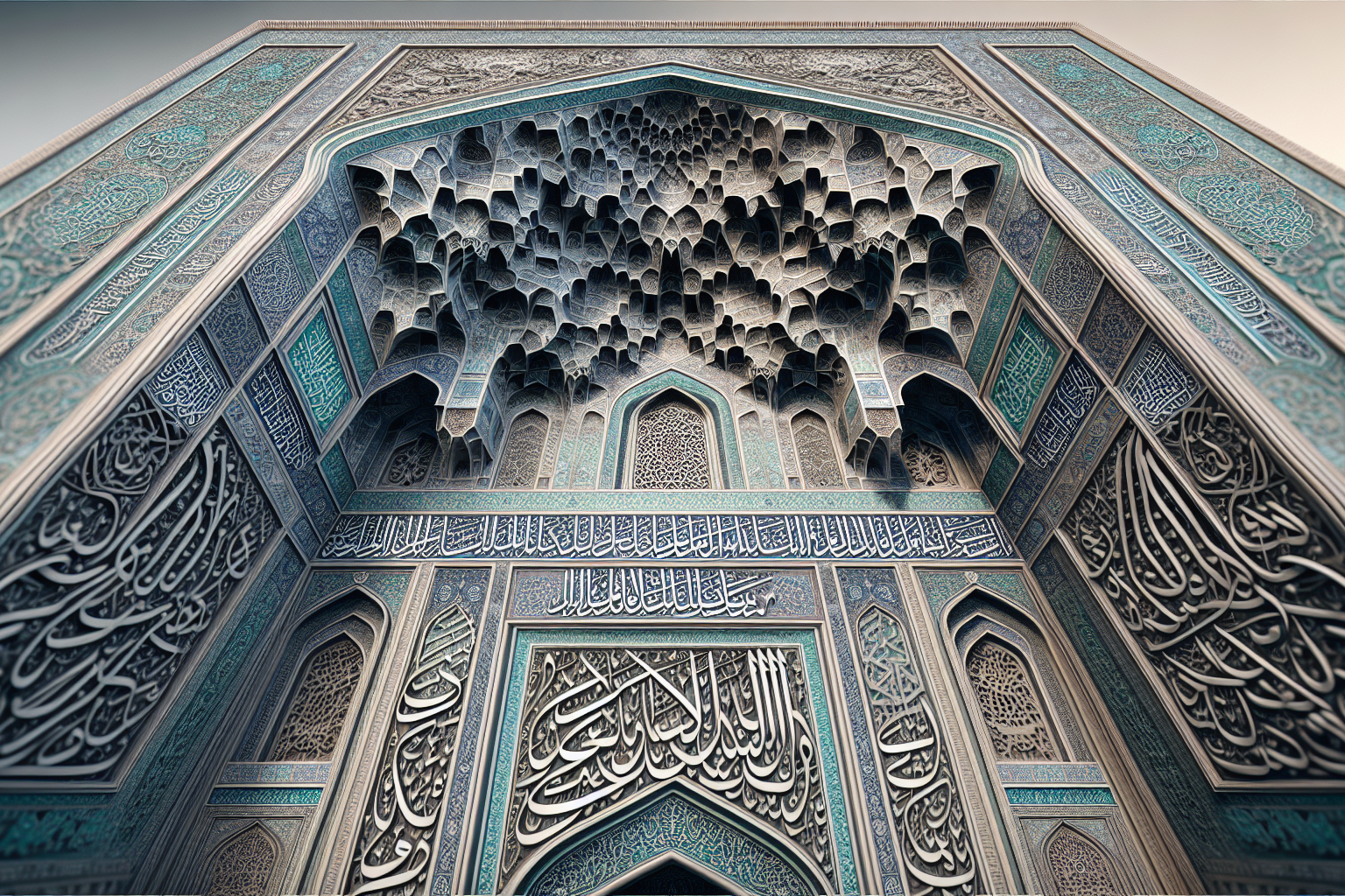 L'influence des calligraphes soufis sur l'architecture des mosquées safavides