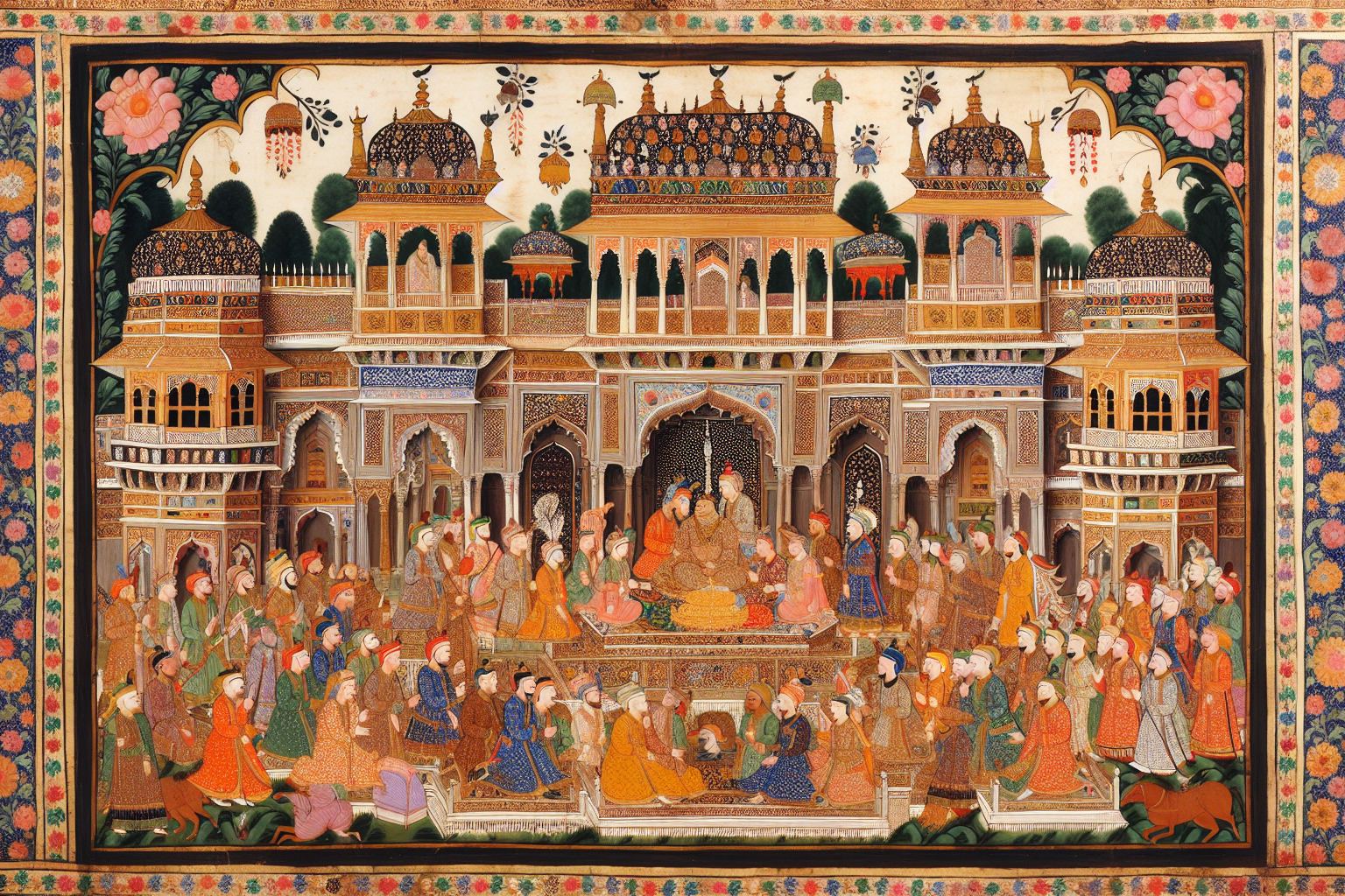 L'art des miniatures mogholes: quand les pigments racontent l'histoire de l'Inde médiévale